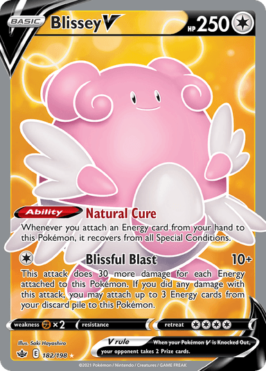 Blissey V, Chilling Reign 182