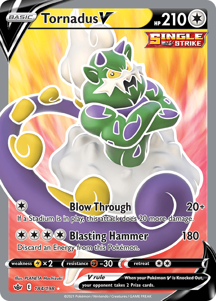 Tornadus V, Chilling Reign 184