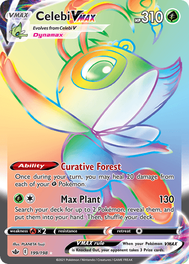 Celebi VMAX, Chilling Reign 199