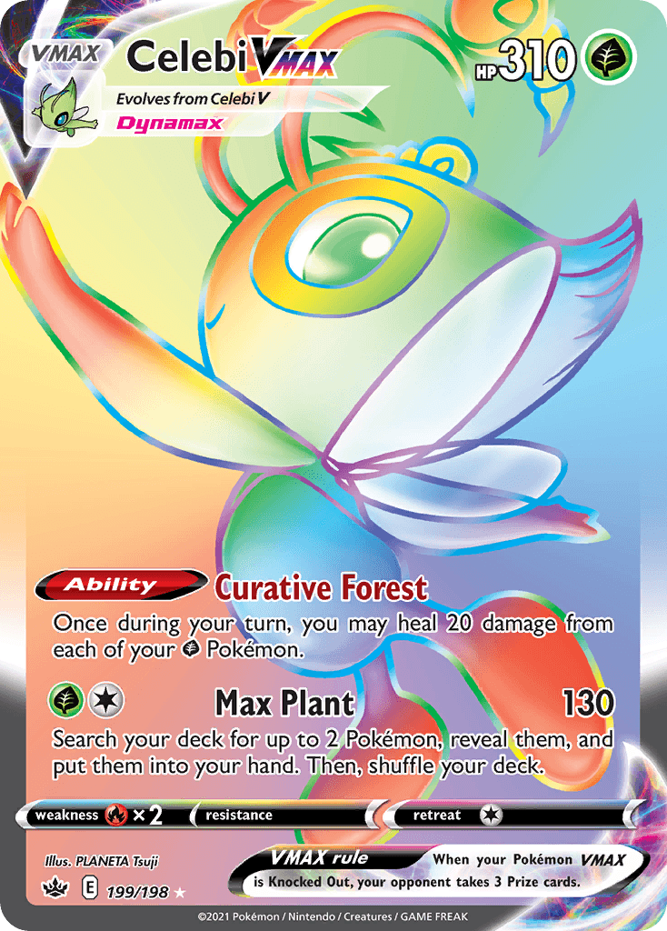 Celebi VMAX, Chilling Reign 199