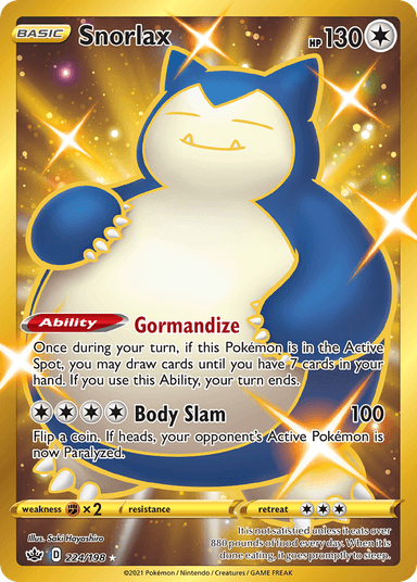 Snorlax, Chilling Reign 224