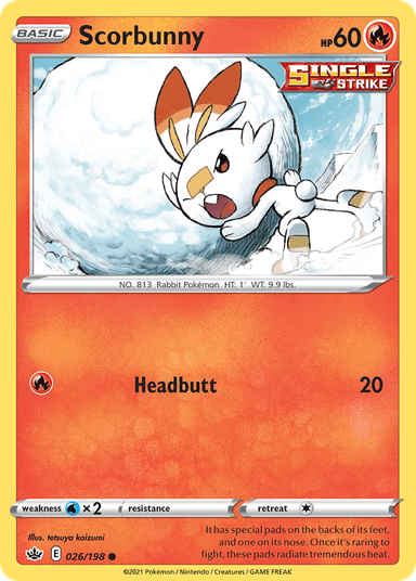 Scorbunny, Chilling Reign 26