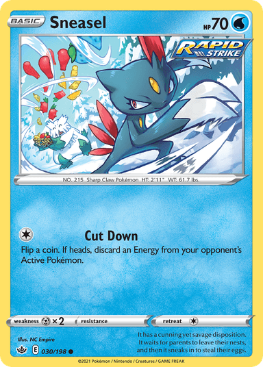 Sneasel, Chilling Reign 30