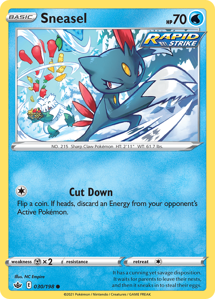 Sneasel, Chilling Reign 30