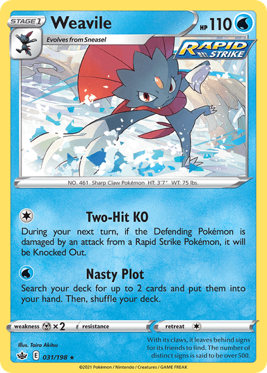 Weavile, Chilling Reign 31