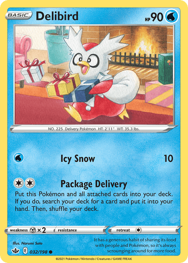 Delibird, Chilling Reign 32