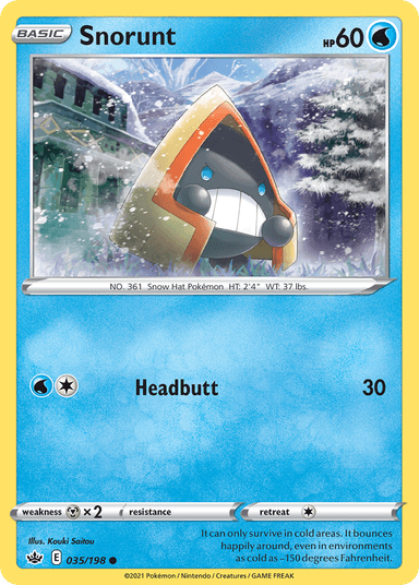 Snorunt, Chilling Reign 35