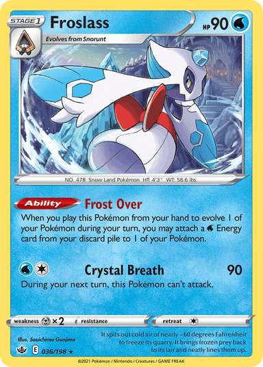 Froslass, Chilling Reign 36