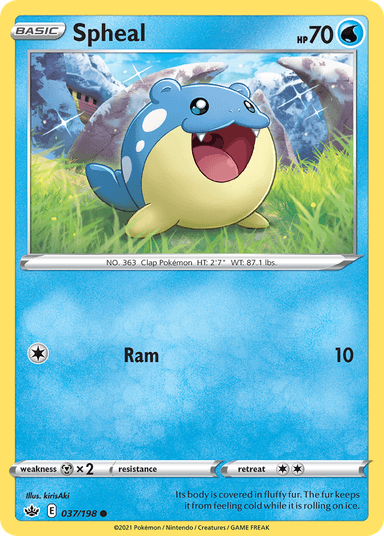 Spheal, Chilling Reign 37