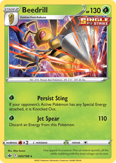 Beedrill, Chilling Reign 3