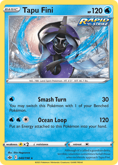 Tapu Fini, Chilling Reign 40