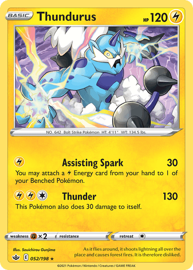 Thundurus, Chilling Reign 52