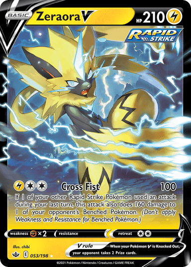 Zeraora V, Chilling Reign 53