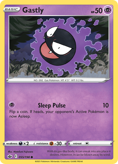 Gastly, Chilling Reign 55