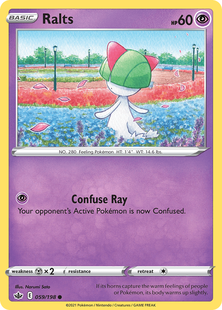 Ralts, Chilling Reign 59