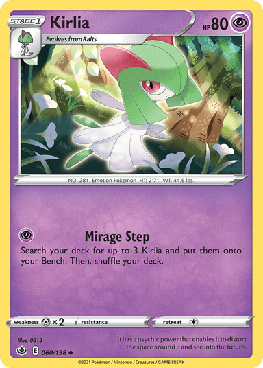Kirlia, Chilling Reign 60
