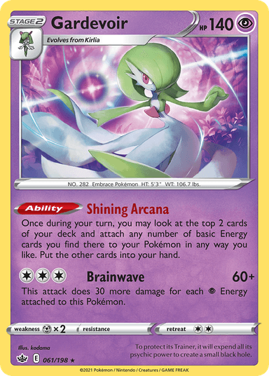 Gardevoir, Chilling Reign 61