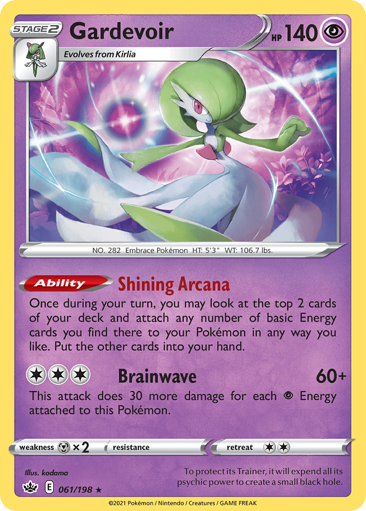 Gardevoir, Chilling Reign 61