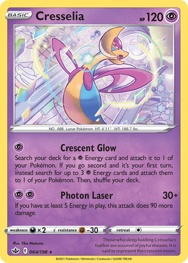 Cresselia, Chilling Reign 64