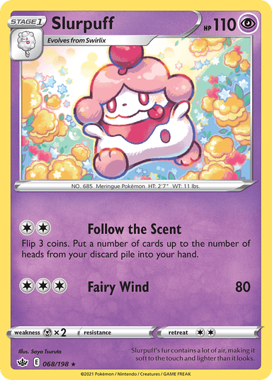 Slurpuff, Chilling Reign 68