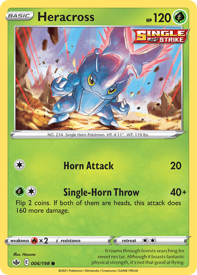 Heracross, Chilling Reign 6