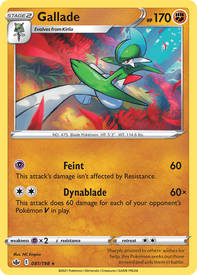 Gallade, Chilling Reign 81