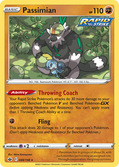 Passimian, Chilling Reign 88
