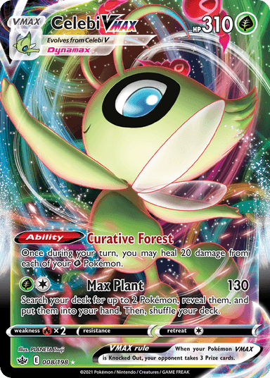 Celebi VMAX, Chilling Reign 8