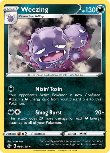 Weezing, Chilling Reign 95