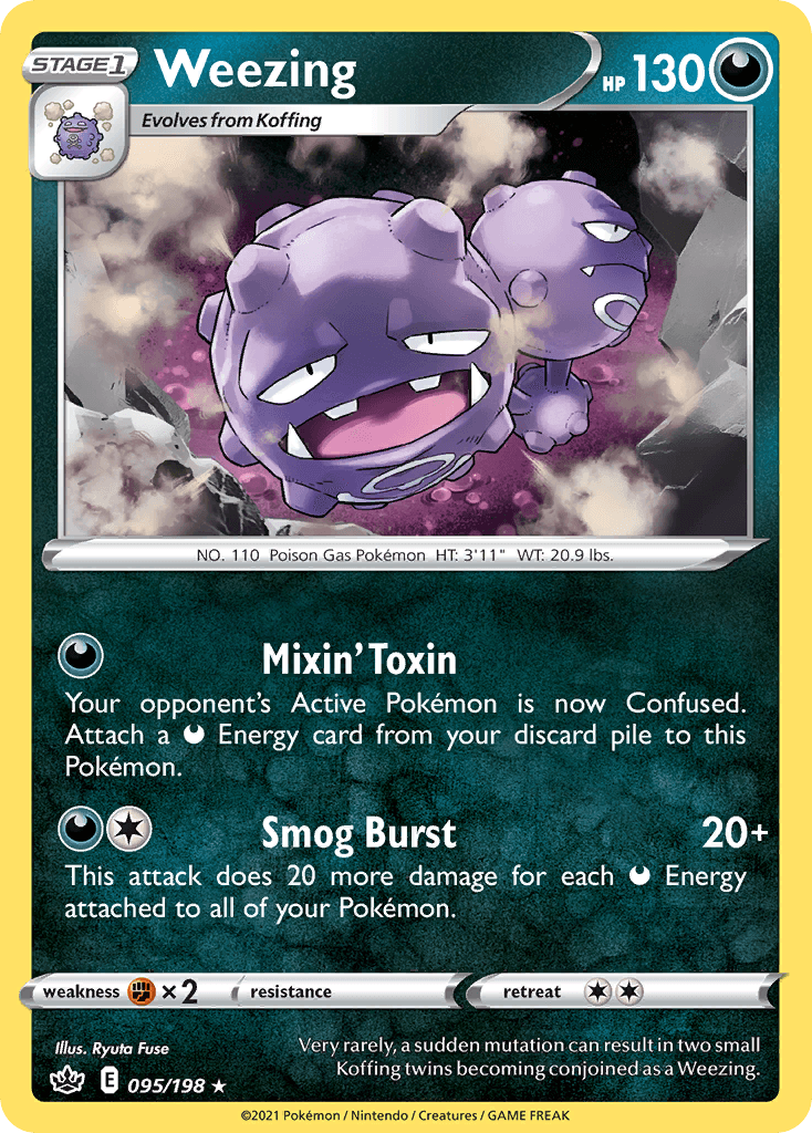 Weezing, Chilling Reign 95