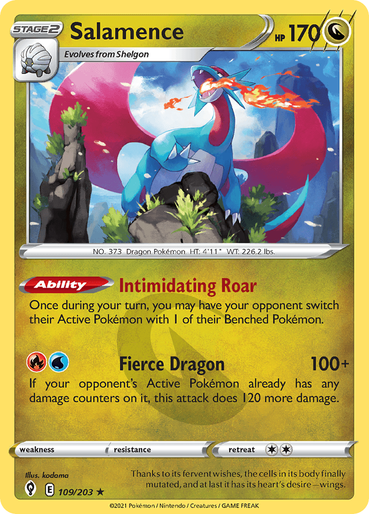 Salamence, Evolving Skies 109