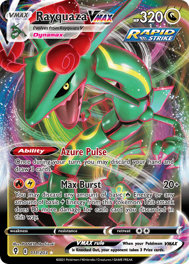 Rayquaza VMAX, Evolving Skies 111
