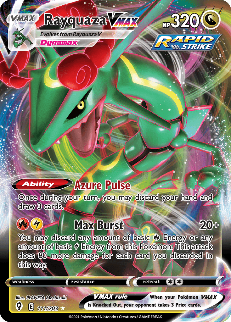 Rayquaza VMAX, Evolving Skies 111