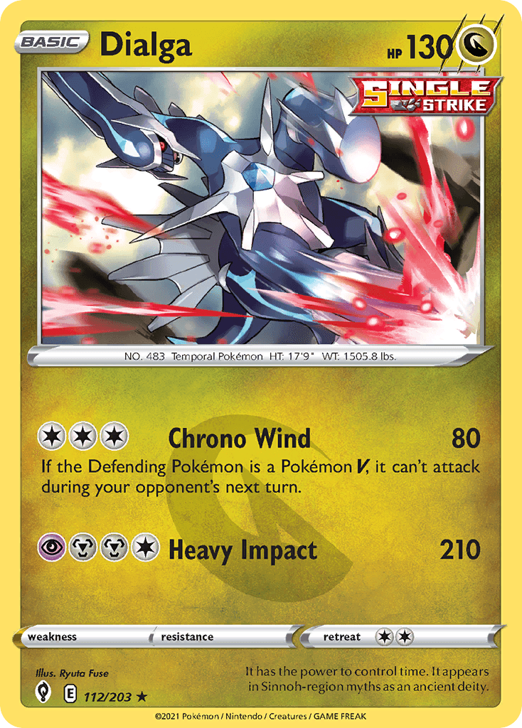 Dialga, Evolving Skies 112