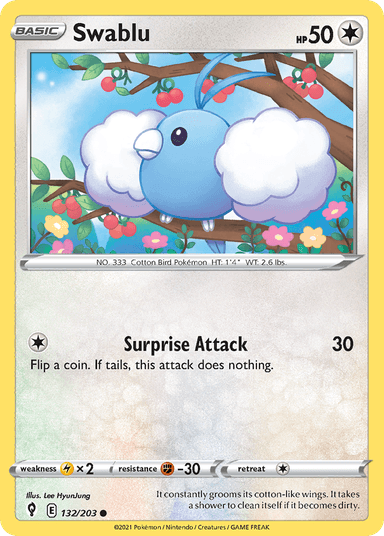 Swablu, Evolving Skies 132