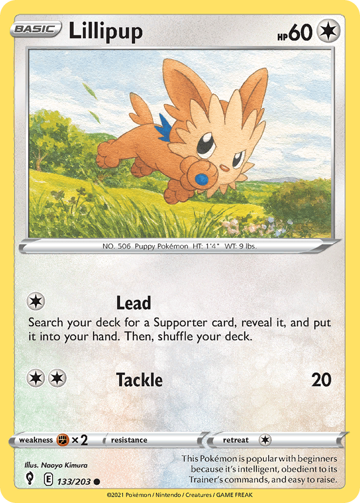 Lillipup, Evolving Skies 133