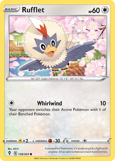 Rufflet, Evolving Skies 136