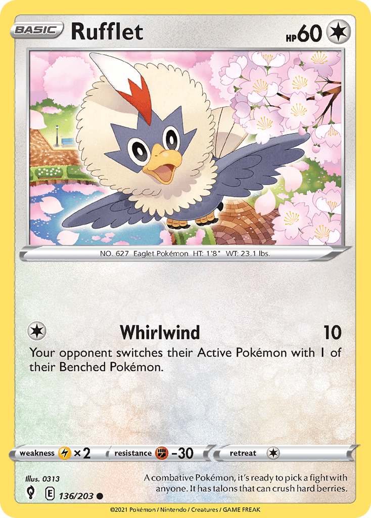 Rufflet, Evolving Skies 136