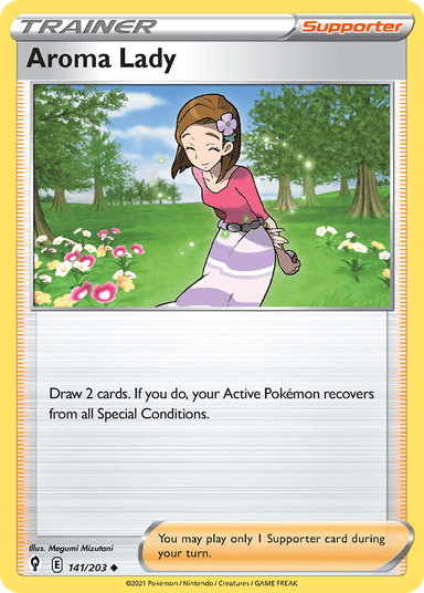 Aroma Lady, Evolving Skies 141