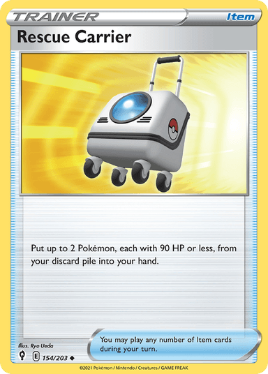 Rescue Carrier, Evolving Skies 154