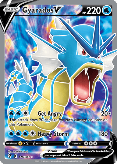 Gyarados V, Evolving Skies 171