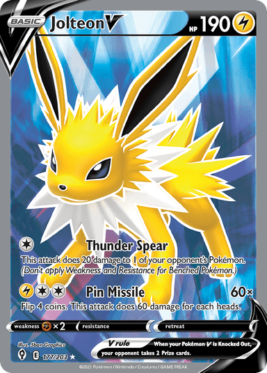 Jolteon V, Evolving Skies 177