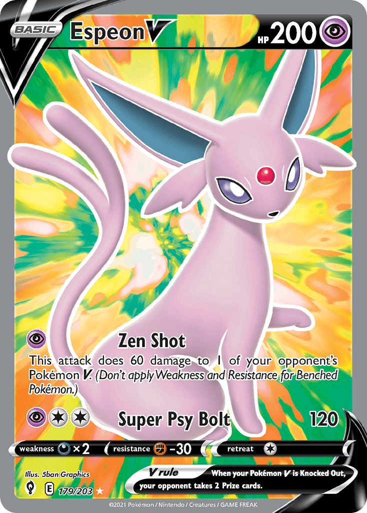 Espeon V, Evolving Skies 179