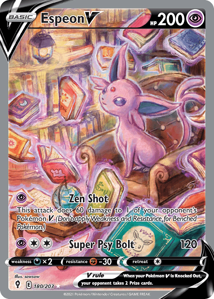 Espeon V, Evolving Skies 180