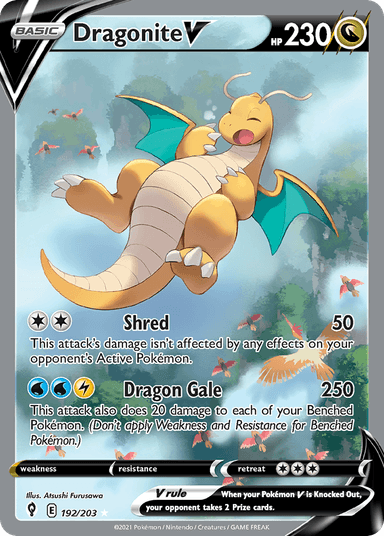 Dragonite V, Evolving Skies 192