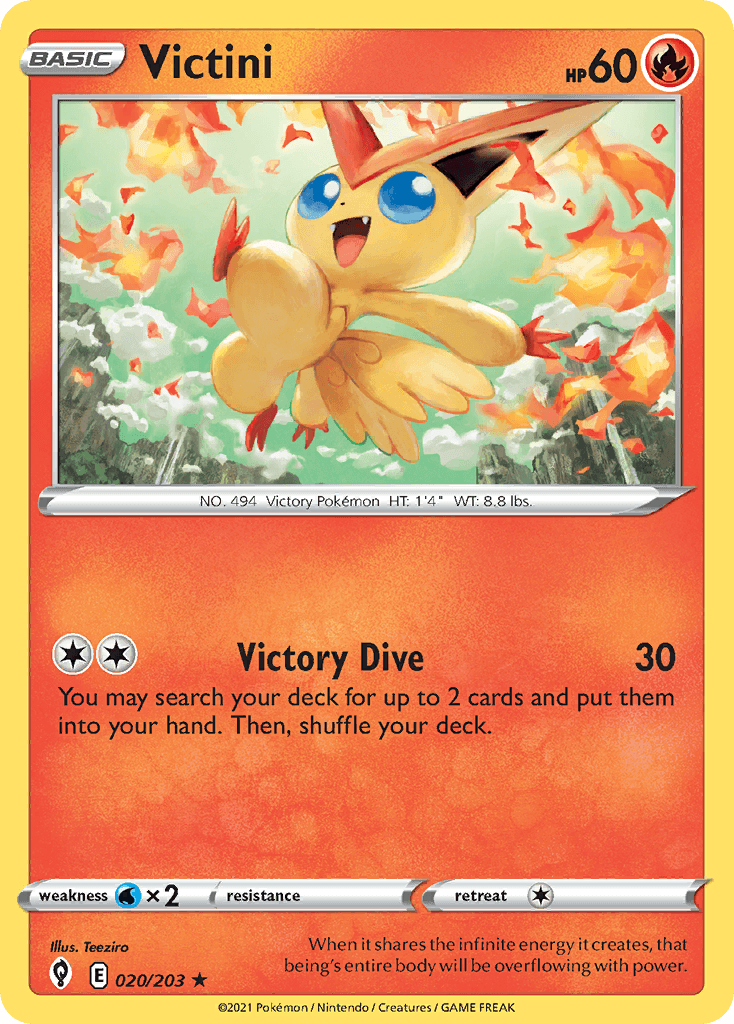 Victini, Evolving Skies 20