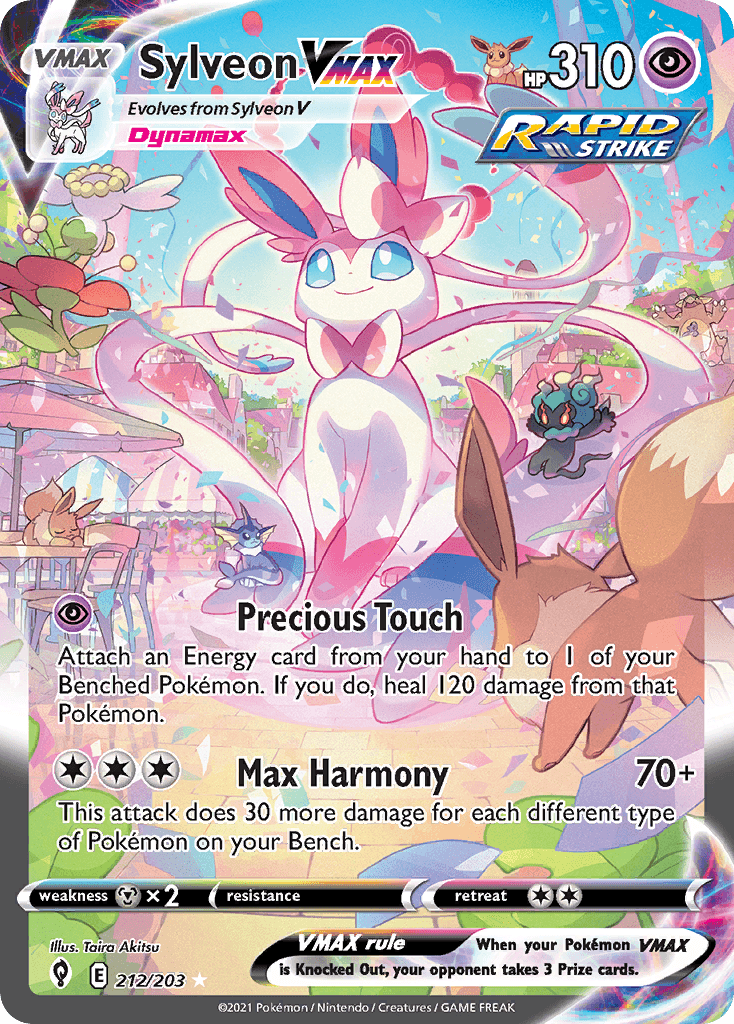 Sylveon VMAX, Evolving Skies 212