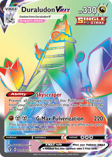 Duraludon VMAX, Evolving Skies 219