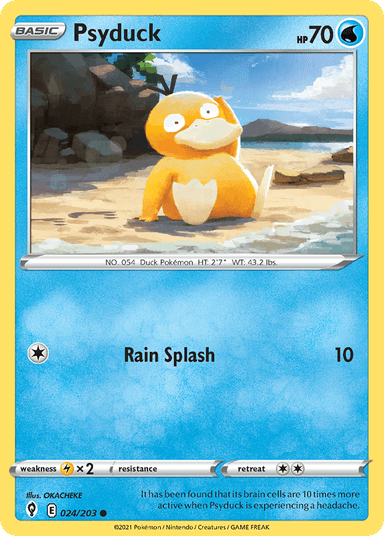 Psyduck, Evolving Skies 24
