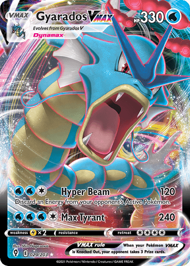 Gyarados VMAX, Evolving Skies 29
